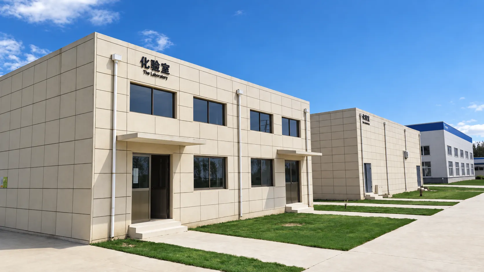 利兴新材科研中心化验室建筑外观